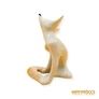Kép 7/11 - Hollóházi porcelán -  Vakaródzó róka