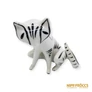 Kép 2/11 - Hollóházi porcelán -  Art deco macska