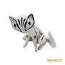 Kép 2/12 - Hollóházi porcelán -  Art deco macska
