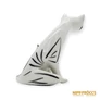 Kép 5/12 - Hollóházi porcelán -  Art deco macska