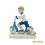 Kép 3/12 - Grafenthal porcelán -  Rollerező kisfiú