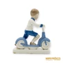 Kép 7/12 - Grafenthal porcelán -  Rollerező kisfiú