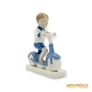 Kép 8/12 - Grafenthal porcelán -  Rollerező kisfiú