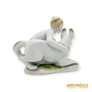 Kép 7/11 - Lomonoszov porcelán -  Partizán fiú kutyájával