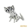 Kép 2/11 - Hollóházi porcelán -  Art deco macska