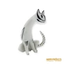 Kép 3/11 - Hollóházi porcelán -  Art deco macska