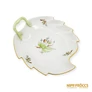 Kép 2/6 - Herendi porcelán -  Levél alakú kínáló