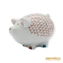 Kép 5/13 - Hollóházi porcelán -  Malac Garden dekorral