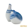 Kép 4/13 - Aquincumi porcelán -  Aquazúr madárpár