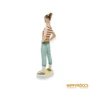 Kép 7/12 - Zsolnay porcelán -  Lány strandpapucsban