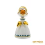 Kép 5/11 - Hollóházi porcelán -  Angyalka glóriával