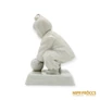 Kép 8/11 - Zsolnay porcelán -  Labdát rúgó gyerek