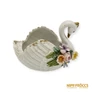 Kép 1/12 - Porcelán, kerámia - Nagy hattyú virággal