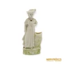 Kép 1/11 - Porcelán, kerámia - Kalapos nő kis váza