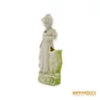Kép 9/11 - kerámia -  Kalapos nő kis váza