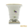 Kép 6/10 - Herendi porcelán -  Oroszlán lábas virágmintás kaspó