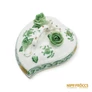 Kép 2/10 - Herendi porcelán -  Apponyi mintás szív alakú bonbonier
