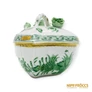 Kép 4/10 - Herendi porcelán -  Apponyi mintás szív alakú bonbonier