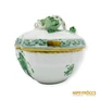 Kép 6/10 - Herendi porcelán -  Apponyi mintás szív alakú bonbonier