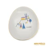 Kép 2/5 - Hollóházi porcelán -  Tihanyi emlék tálka