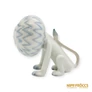 Kép 2/10 - Aquincumi porcelán -  Aquazúr ülő oroszlán