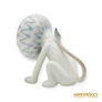 Kép 3/10 - Aquincumi porcelán -  Aquazúr ülő oroszlán