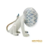 Kép 6/10 - Aquincumi porcelán -  Aquazúr ülő oroszlán
