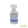 Kép 2/7 - Hollóházi porcelán -  Kék-fehér kos bonbonier