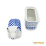 Kép 5/7 - Hollóházi porcelán -  Kék-fehér kos bonbonier