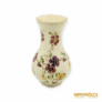 Kép 1/7 - Zsolnay porcelán - Pillangós virágos váza