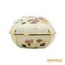 Kép 2/6 - Zsolnay porcelán -  Pillangós virágos bonbonier