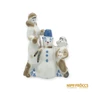 Kép 1/10 - Polonne porcelán - Hóember építők