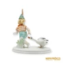 Kép 5/10 - Metzler & Ortloff porcelán -  Kisfiú libával