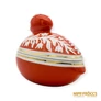 Kép 6/9 - Hollóházi porcelán -  Piros kacsa bonbonier