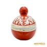Kép 7/9 - Hollóházi porcelán -  Piros kacsa bonbonier