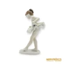 Kép 4/10 - Hollóházi porcelán -  Kis balerina (lüszter festés)