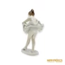 Kép 5/10 - Hollóházi porcelán -  Kis balerina (lüszter festés)