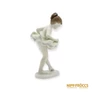 Kép 7/10 - Hollóházi porcelán -  Kis balerina (lüszter festés)