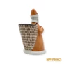 Kép 7/10 - Hollóházi porcelán -  Mikulás puttonnyal