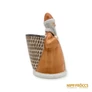Kép 8/10 - Hollóházi porcelán -  Mikulás puttonnyal