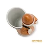 Kép 9/10 - Hollóházi porcelán -  Mikulás puttonnyal