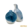 Kép 3/10 - Aquincumi porcelán -  Aquazúr madárpár