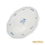 Kép 2/5 - Zsolnay porcelán -  Kék virágos sültes tál