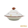 Kép 2/6 - Zsolnay porcelán -  Mélytányér fedéllel