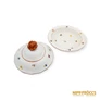 Kép 4/6 - Zsolnay porcelán -  Mélytányér fedéllel