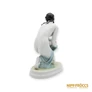 Kép 5/10 - Zsolnay porcelán -  Ülő akt