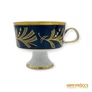 Kép 1/7 - Porcelán, kerámia - Kék-arany mintás csésze