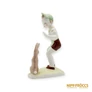 Kép 4/10 - Aquincumi porcelán -  Kisfiú nyuszival (Kis kertész)