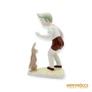 Kép 5/10 - Aquincumi porcelán -  Kisfiú nyuszival (Kis kertész)