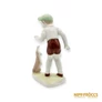 Kép 6/10 - Aquincumi porcelán -  Kisfiú nyuszival (Kis kertész)